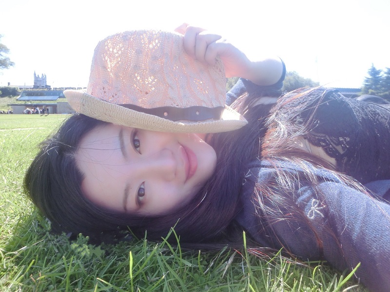 单车美女