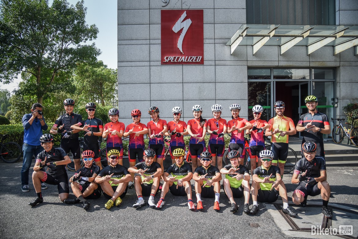 Specialized品牌大使聚会,合影