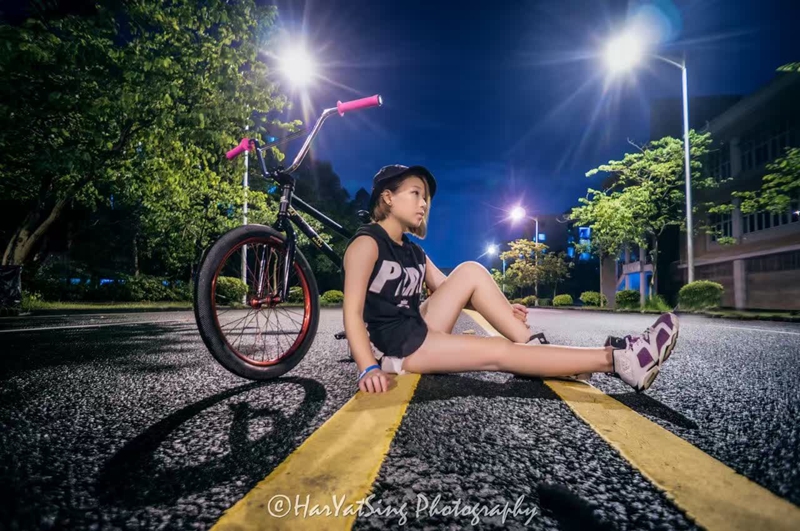狼途UBIKEU女队员谢嘉欣