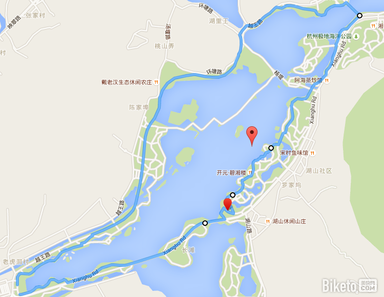 湘湖环湖线路